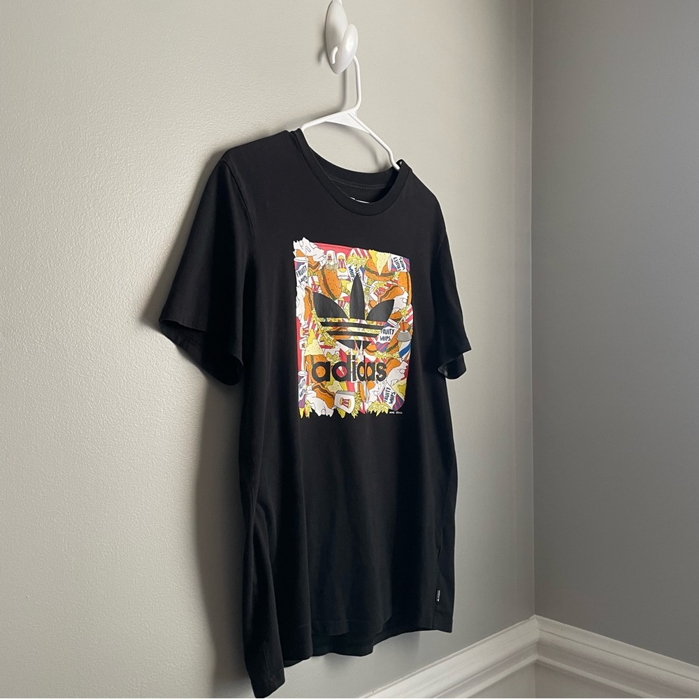 Adidas Beavis and Butthead Junk Food Collab Shirt Size Men's Medium